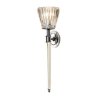 Agatha 2-Light Polished Chrome Wall Light IP44