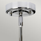 Agatha 1-Light Polished Chrome Pendant