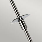 Agatha 1-Light Polished Chrome Pendant