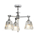 Agatha 3-Light Polished Chrome Pendant