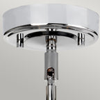 Agatha 3-Light Polished Chrome Pendant