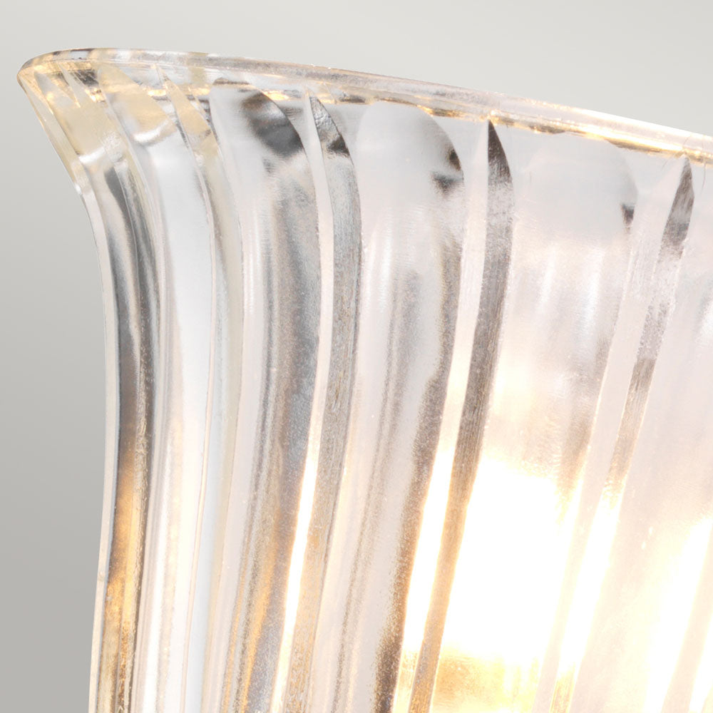 Austen 1-Light Polished Brass Wall Light