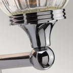 Austen 1-Light Polished Chrome Wall Light
