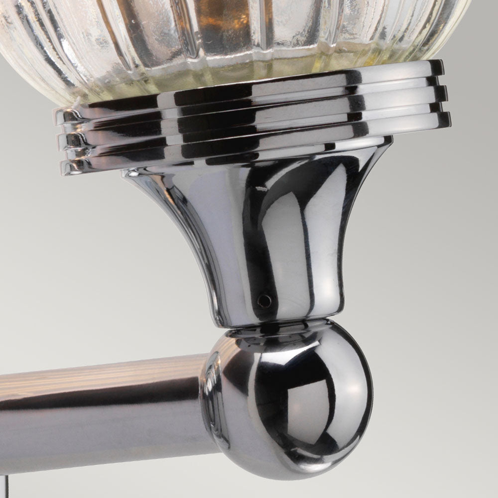 Austen 1-Light Polished Chrome Wall Light