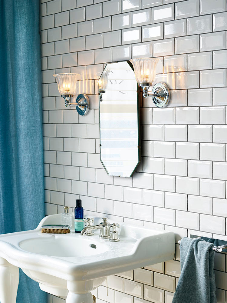 Austen 1-Light Polished Chrome Wall Light