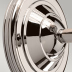 Austen 1-Light Polished Nickel Wall Light