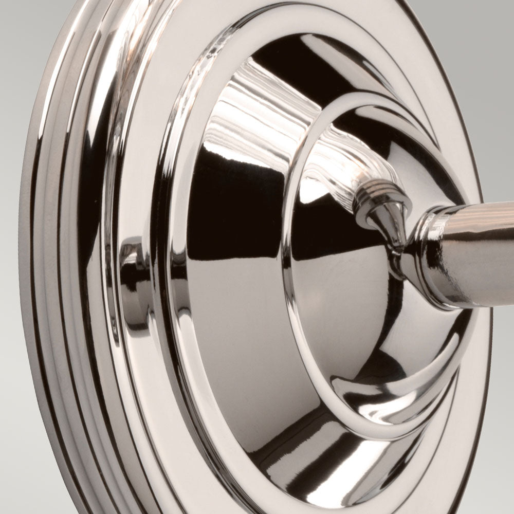 Austen 1-Light Polished Nickel Wall Light