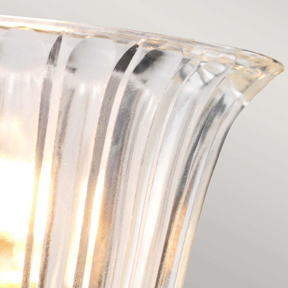 Austen 1-Light Polished Nickel Wall Light