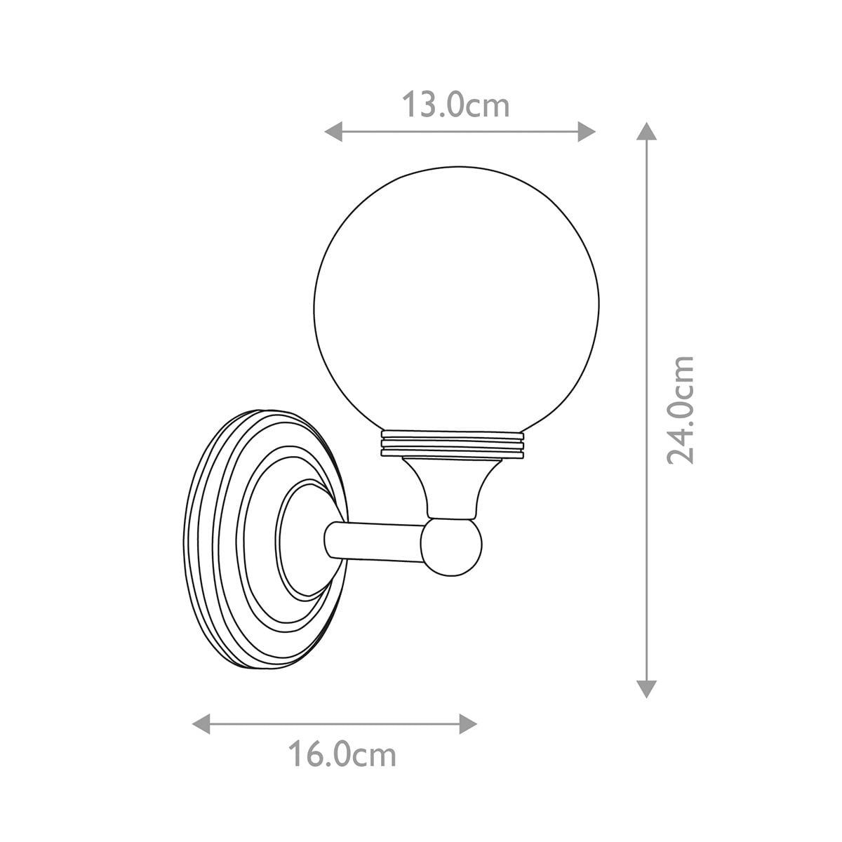 Austen 1 Light Wall Light 1