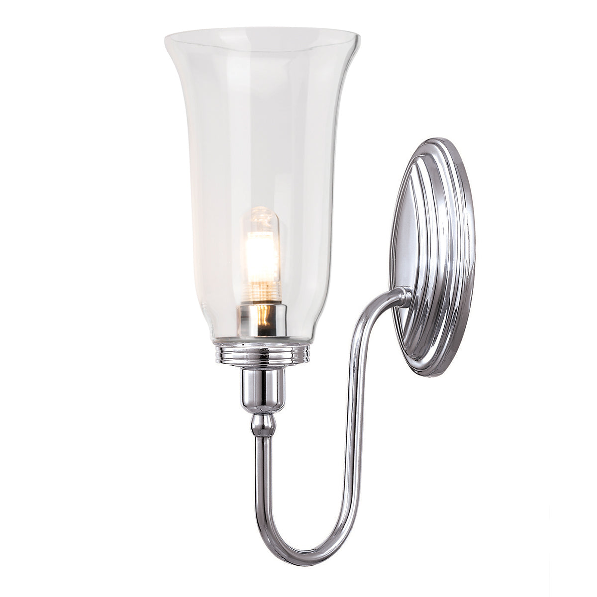 Blake 1-Light Polished Chrome Wall Sconce