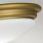 Brompton 1-Light Flush Mount Ceiling Light
