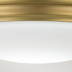 Brompton 1-Light Flush Mount Ceiling Light