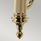 Carroll 1-Light Polished Brass Wall Sconce