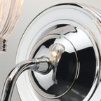 Carroll 1-Light Polished Chrome Wall Sconce