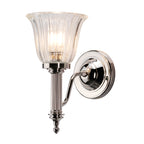 Carroll 1-Light Polished Nickel Wall Sconce