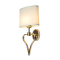 Falmouth 2-Light Heart Wall Light (French Gold)
