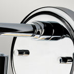 Morvah Polished Chrome 1-Light Adjustable Wall Light (IP44)