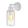Morvah White 1-Light Adjustable Wall Light (IP44)