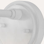 Morvah White 1-Light Adjustable Wall Light (IP44)