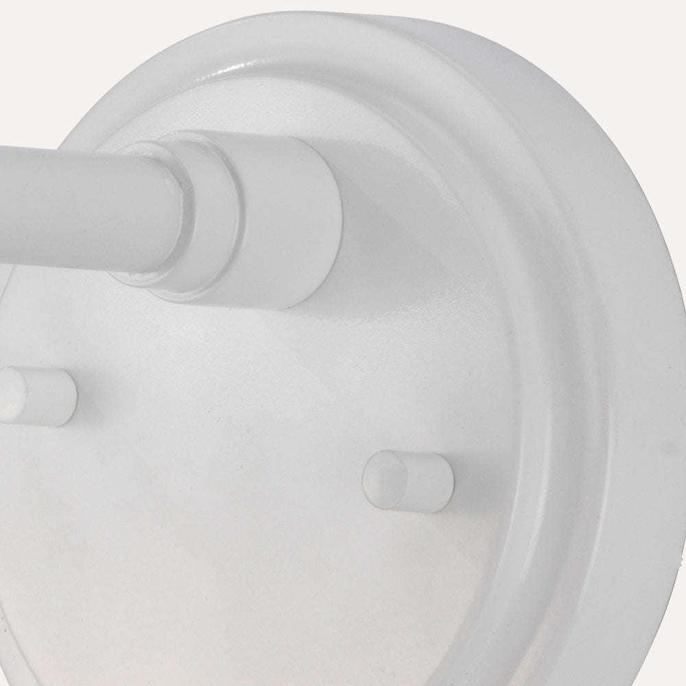 Morvah White 1-Light Adjustable Wall Light (IP44)