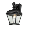 Bayview Large Black Wall Lantern (IP44)