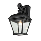 Bayview Large Black Wall Lantern (IP44)