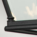 Bayview Large Black Wall Lantern (IP44)