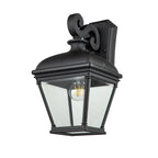 Bayview Large Black Wall Lantern (IP44)