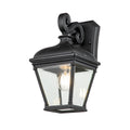 Bayview Medium Black Wall Lantern (IP44)