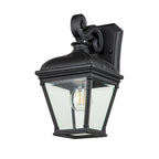 Bayview Medium Black Wall Lantern (IP44)