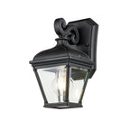 Bayview Small Black Wall Lantern (IP44)
