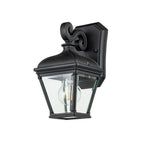Bayview Small Black Wall Lantern (IP44)