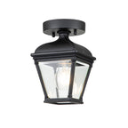 Bayview Black Porch Ceiling Light (IP44)