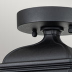 Bayview Black Porch Ceiling Light (IP44)