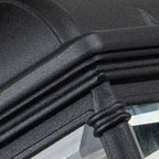 Bayview Black Porch Ceiling Light (IP44)