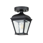 Bayview Black Porch Ceiling Light (IP44)