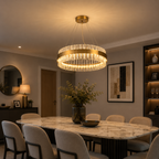 PERSEUS 600 Crystal LED Ring Pendant