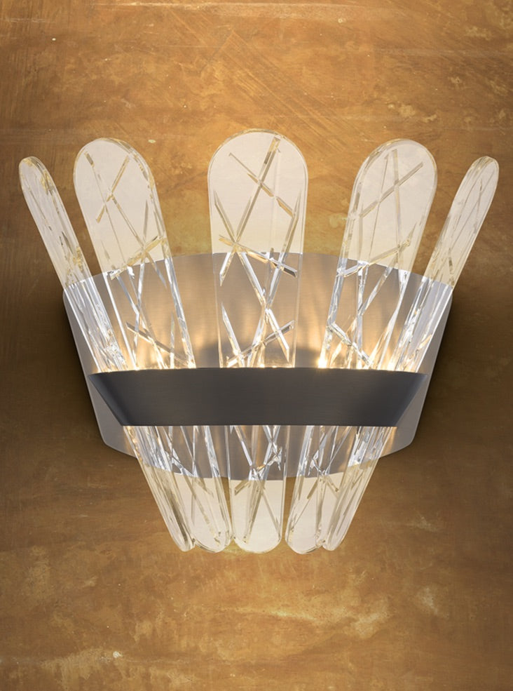 Beatrice Brushed Bronze LED Wall Light