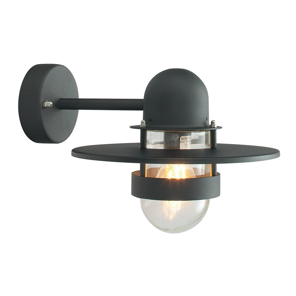 Bergen Black Wall Lantern