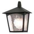 York 1-Light Black Flush Ceiling Light