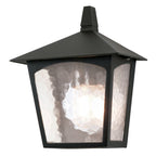 York 1-Light Black Flush Ceiling Light