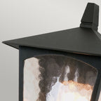 York 1-Light Black Flush Ceiling Light