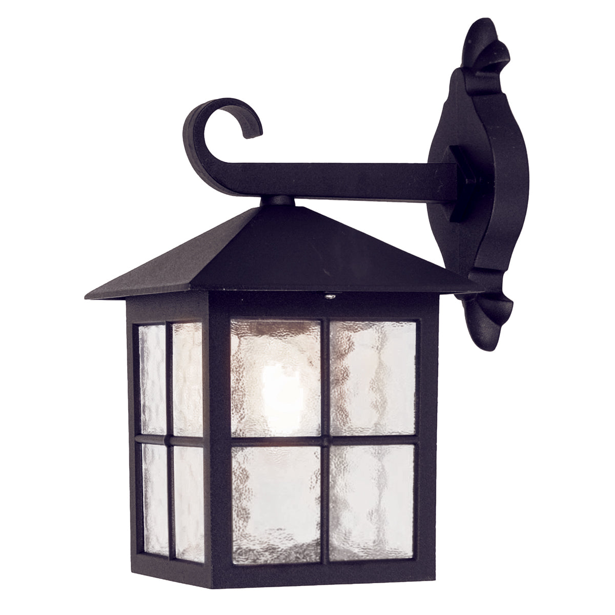 Winchester 1-Light Black Downward Wall Light