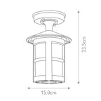 Hereford 1 Light Porch Lantern 1