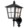 Canterbury 1-Light Black Upward Wall Light (Medium)