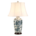 Blue & White Pagoda Table Lamp
