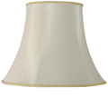 14" Bowed Empire Ivory Lamp Shade