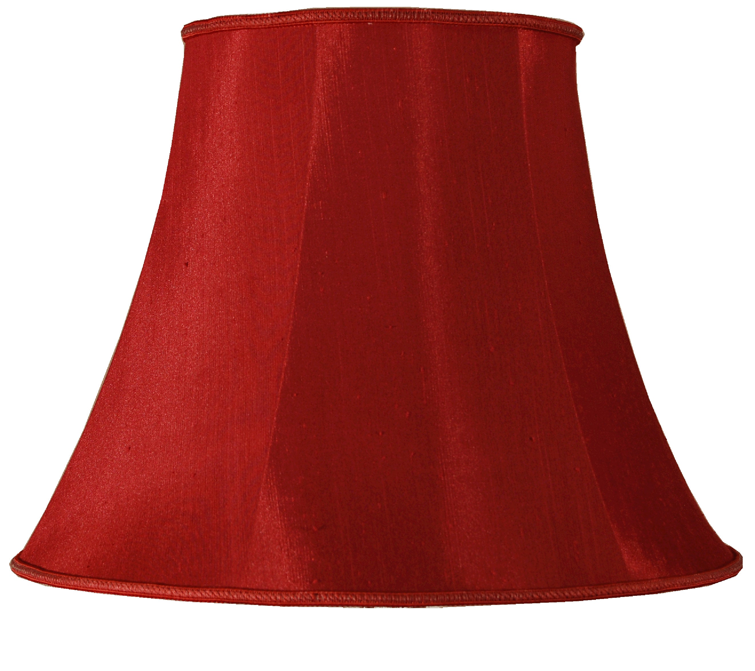 22" Bowed Empire Wine Lamp Shade