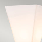 Bowtie 1lt Wall Light - Matte Black