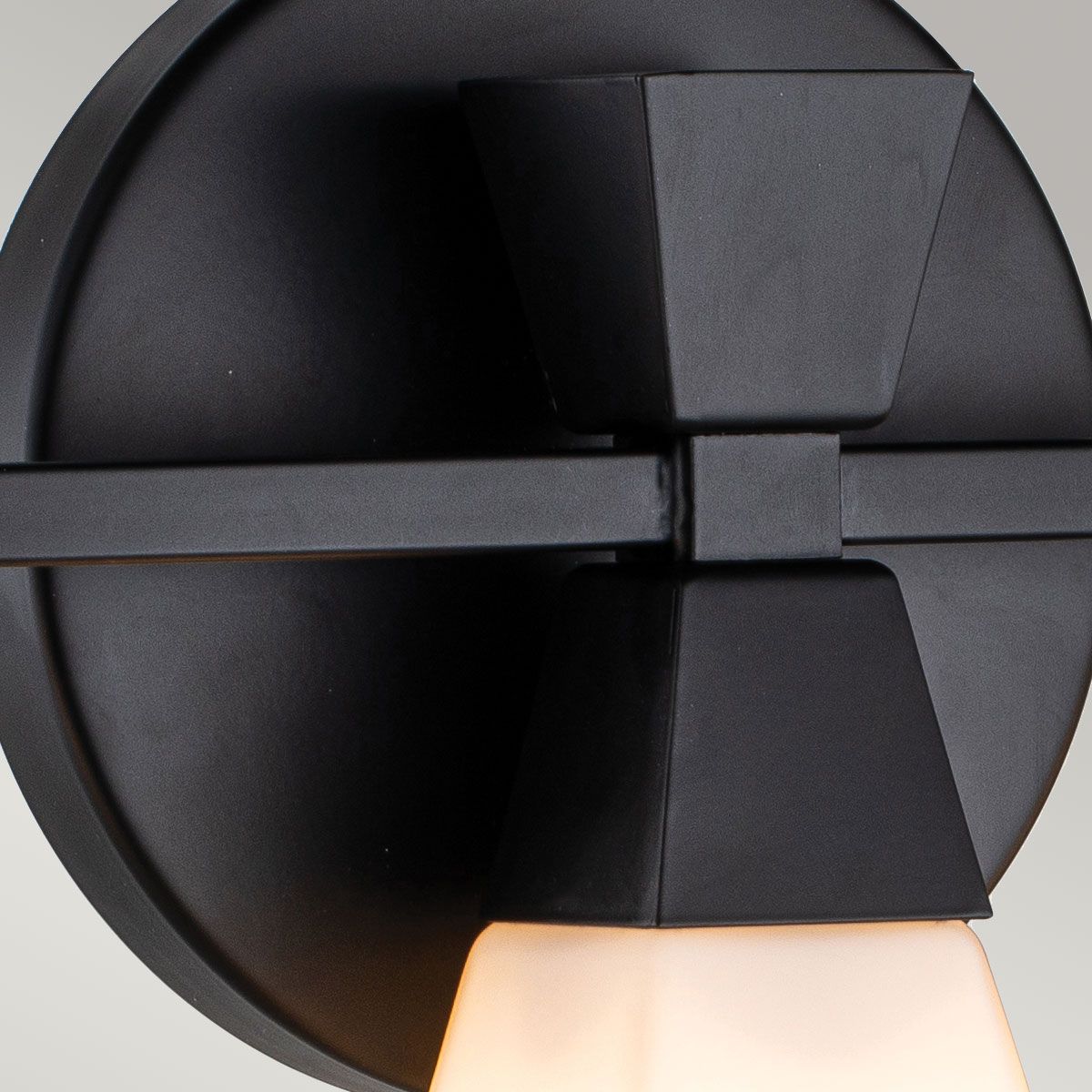 Bowtie 3lt Wall Light - Matte Black